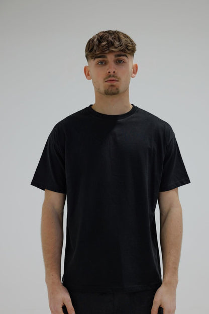 Icon Relaxed Fit Black T-Shirt