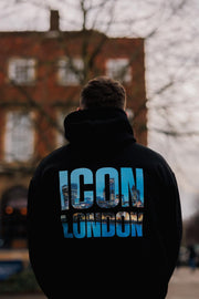 Icon Black Signature Hoodie