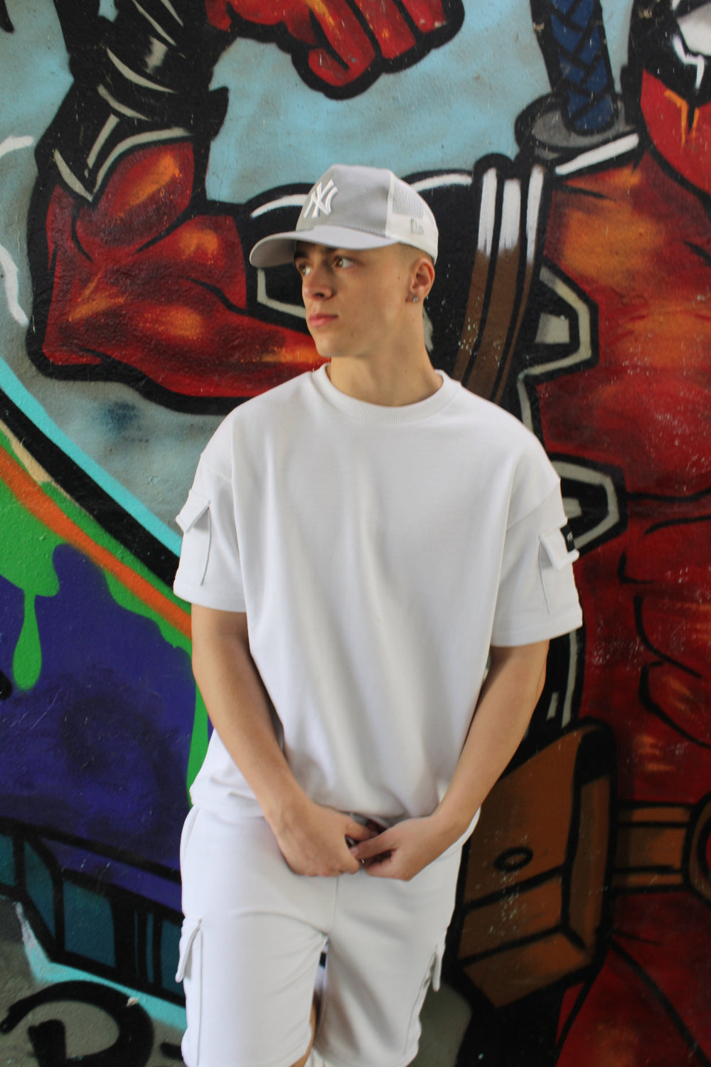 Icon White Twin Set T-Shirt
