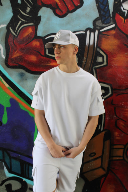 Icon White Twin Set T-Shirt