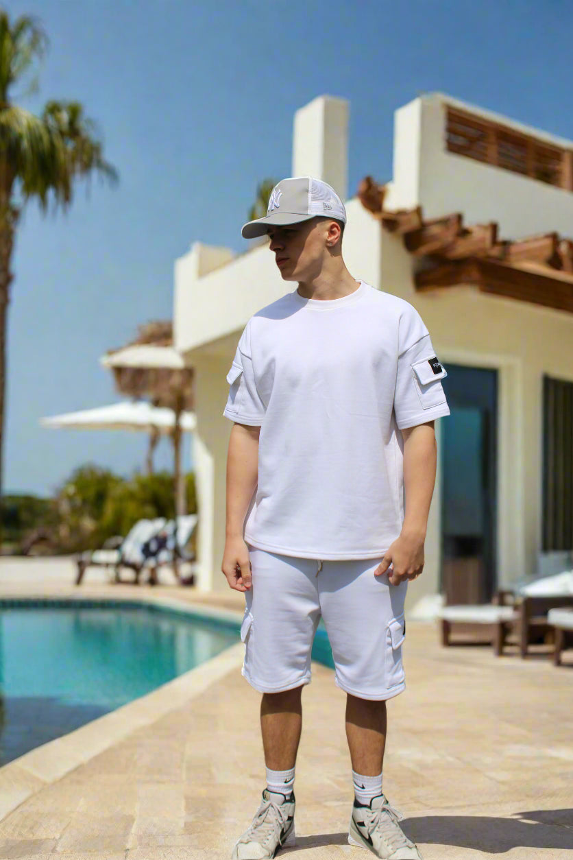 Icon White Twin Set T-Shirt
