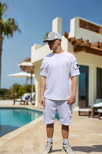 Icon White Twin Set T-Shirt