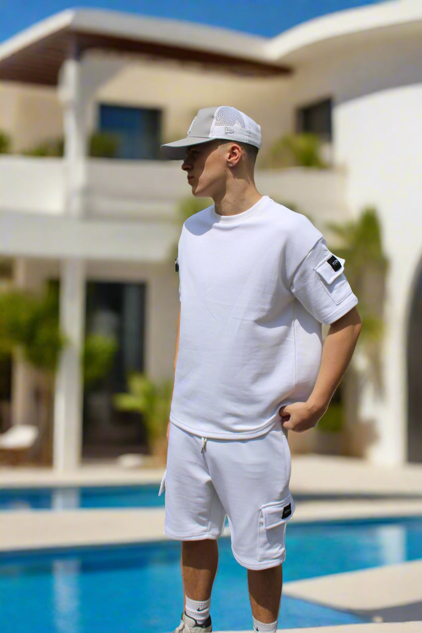 Icon White Twin Set T-Shirt