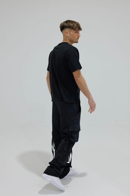 Icon Relaxed Fit Black T-Shirt