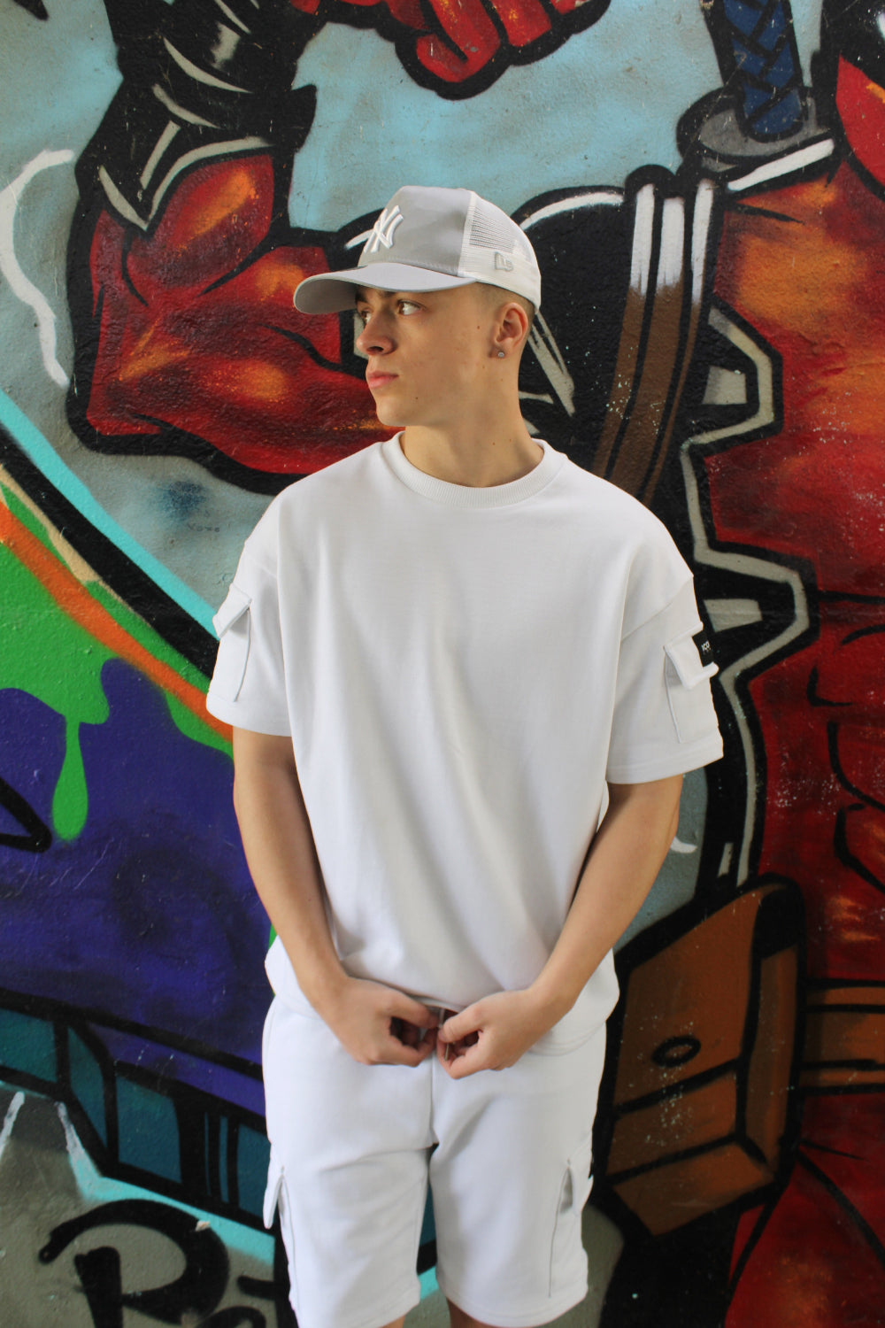 Icon White Twin Set T-Shirt